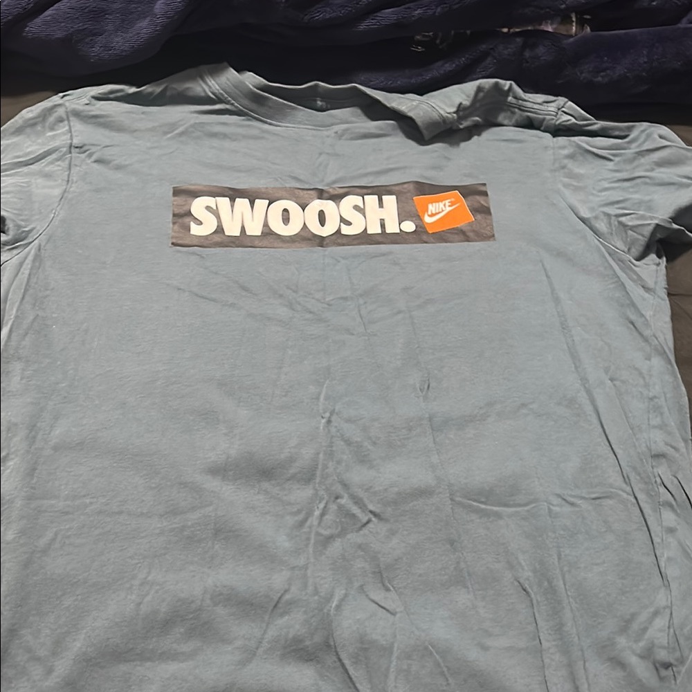 Nike Teal Swoosh Graphic Tee